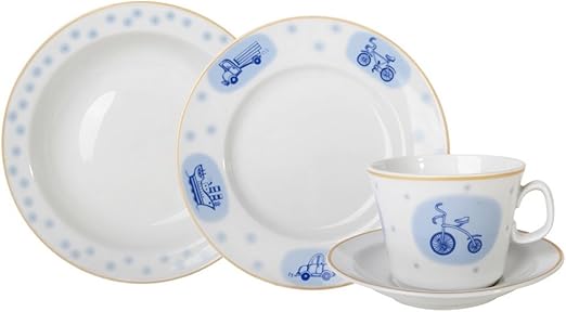 baby boy plate set