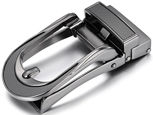 Marino Men's Genuine Leather Ratchet Dress Belt with Open Linxx Leather Buckle, Enclosed in an Elegant Gift Box - Light Tan - Style 141 - Custom XL: Up to 54" Waist