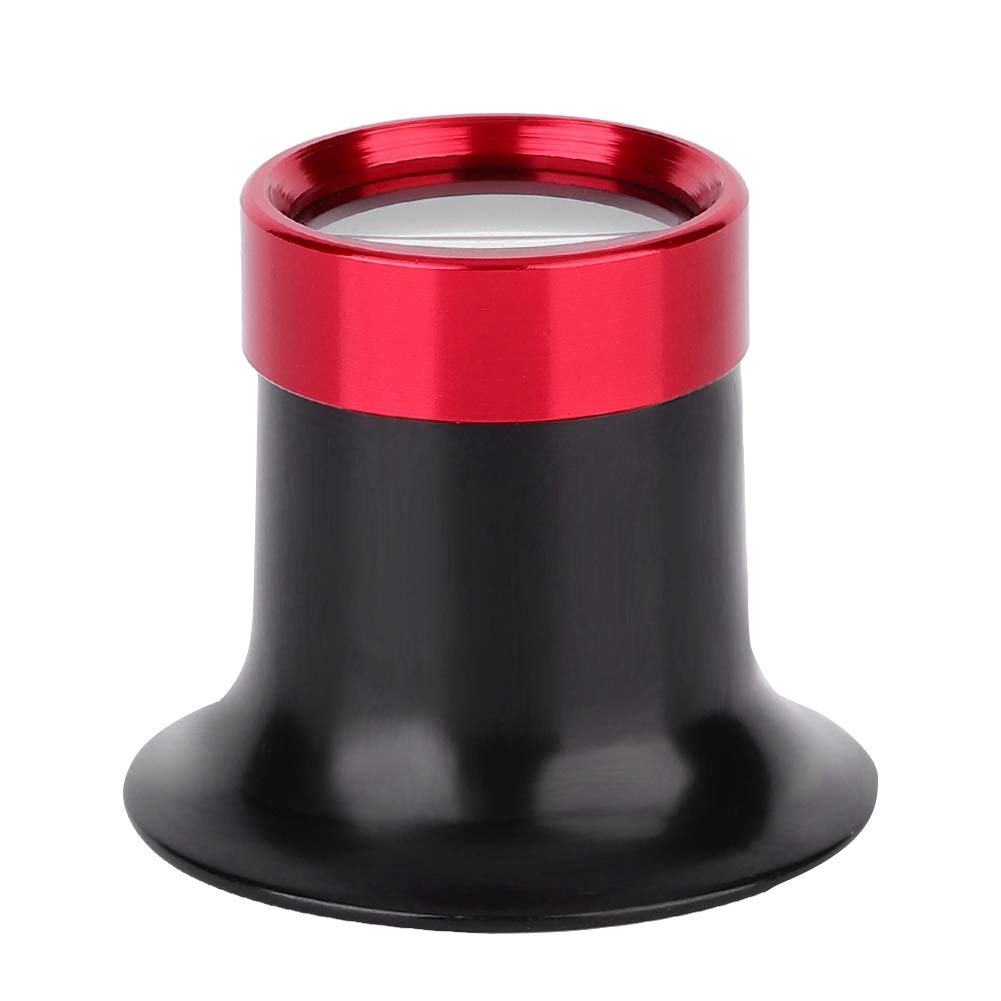 Aluminum Alloy 10X Eye Magnifier, Loupe, Repair Watch Tool Magnifying, Glass Loupe Lens, Magnifier for Watch Repair