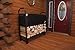 ShelterLogic 90403 Heavy Duty Firewood Rack with Cover, Black, 12-Feet