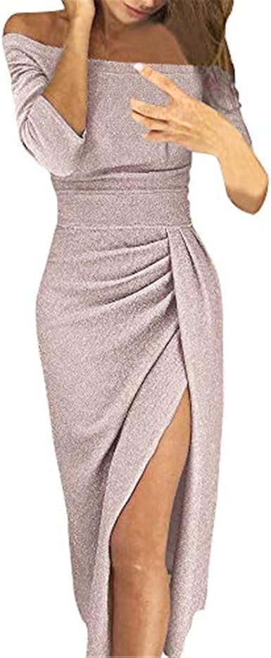 Formal midi dress long sleeve Clearance