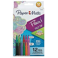 Paper Mate Flair Felt Tip Pen Set, Journaling
