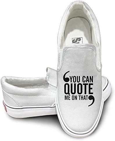 You Can Quote Me On That Mens Funny Skate Shoe Cute Shoes Canvas Shoe