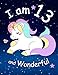 I am 13 and Wonderful: Cute Unicorn 8.5x11 Activity Journal, Sketchbook, Notebook, Diary Keepsake fo by New Paths Publishing