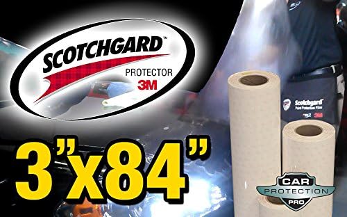 3M Scotchgard Clear Paint Protection Film Bulk Roll 3"-by-84"-inches