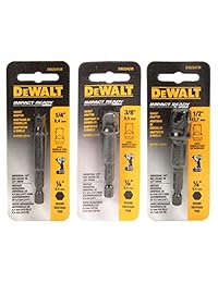DeWalt juego de llaves adaptadoras atornilladoras de impacto listas 3 unidades, DW2541IR, DW2542IR, DW2547IR