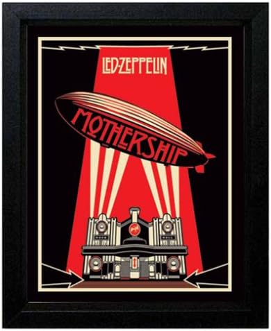 Led Zeppelin Mothership Framed Print 8x10