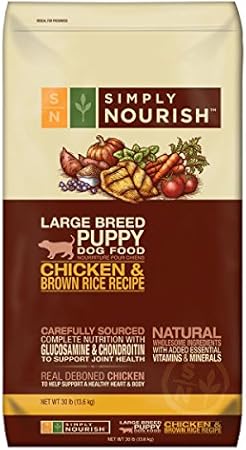 simply nourish dog food large breed
