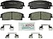 Bosch BC1056 QuietCast Premium Ceramic Disc Brake Pad Set For: Chrysler 300; Dodge Challenger, Charger, Magnum, Front