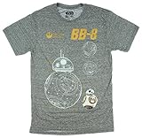 Star Wars BB-8 The Sensor Astro Droid Licensed Graphic T-Shirt
