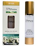 Facial Peeling Gel by Spa Pharma cosmetics enriched with Dead Sea Minerals and Aloe Vera. Unique Formula Skin Exfoliator to reenergize and cleanse your face. DISCONTINUED AND REPLACED WITH NEW VERSION