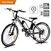 Aceshin 26'' Electric Mountain Bike with Removable Large Capacity Lithium-Ion Battery (36V 250W), Electric Bike 21 Speed Gear and Two Working Modes Black (US Stock)