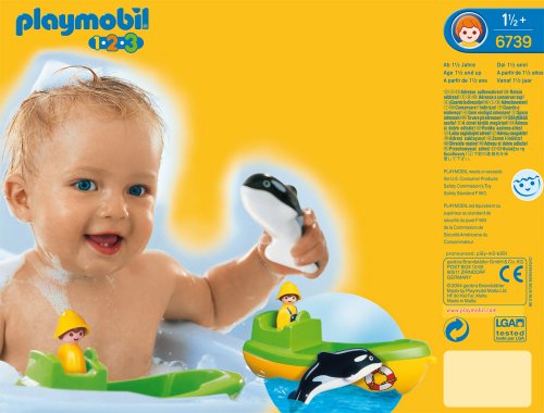 PLAYMOBIL 6739 - Fischerboot mit Wal – Bild 4