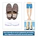 NEPPT Orthopedic Insoles Heel Inserts Lift Shoe Wedge Silicone Knee Pads Women and Men Corrective Pronation, Supination, Medial, Lateral (2 Pairs Kit)