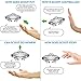 Force1 Scoot Hand Operated Drone for Kids or Adults - Hands Free Mini RC Toy, Easy Indoor Small UFO Flying Ball Drone Toys for Boys and Girls (Silver)