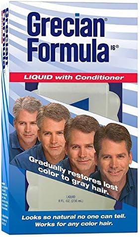Grecian Formula [16] Liquid with Conditioner 8 oz (Pack of 4)