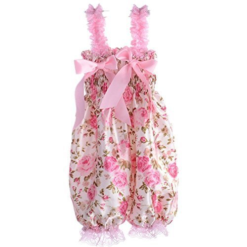Fairy Season Baby Girl Lace Petti Ruffle Rompers Newborn Infant One-Piece Jumpsuit