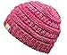 Funky Junque Kids Beanie (NO POM) - Red/Pink #10