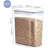 Vtopmart-4L-Large-Cereal-Containers-Storage-SetAirtight-Plastic-BPA-Free-Kitchen-Pantry-Flour-StorageDispenser-KeepersSet-of-4-with-24-Labels Vtopmart 4L Large Cereal Containers Storage Set,Airtight Plastic BPA Free Kitchen Pantry Flour Storage,Dispenser Keepers…