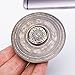 B-Creator EDC Tri-Spinner Metal Fidget Toys Egypt Twelve Zodiac UFO Dirt Resistant Pattern and ADHD Smooth Surface