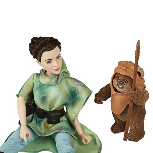 Hasbro Star Wars C1631EU4 "Die Mächte des Schicksals 11" Lea & Ewok" Action Puppen Spielset – Bild 5