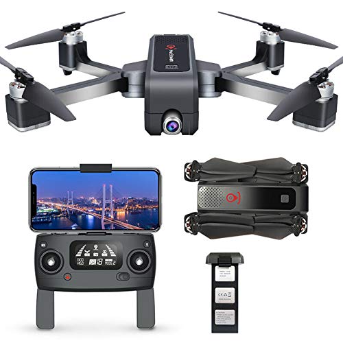 YOLL RC Quadrocopter Faltdrohne,GPS Drohne mit 4k HD Kamera,5G WiFi FPV Live Übertragung,250M Reichweite,120…
