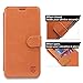 Galaxy S6 Edge Plus Case, SHIELDON Genuine Leather Galaxy S6 Edge Plus Wallet Case [Card Slot] [Magnetic Flap] Folio Case Cover with Stand for Samsung Galaxy S6 Edge Plus - Brown