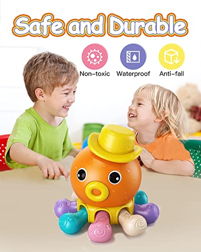 Baby Crawling Toys 6-12 Months,Musical Ladybug Crawling Toy For Infants...