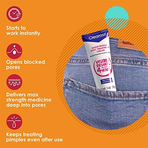 rapid action pimple cream