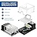 Hyperikon LED Wall Pack Outdoor Light, 30W, Security Wall Sconce Fixture, 5000K, Photocell, Clear Cover
