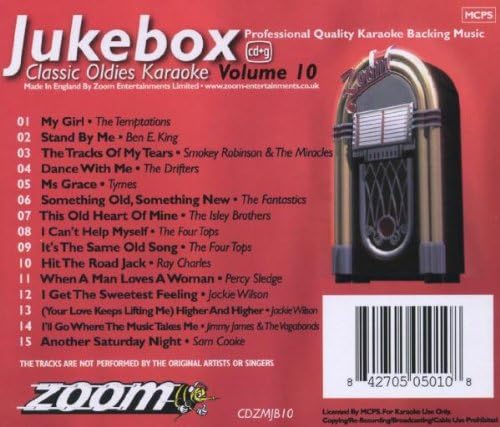 Zoom Karaoke CD+G - Jukebox Series Volume 12: Classic Oldies - Image 3