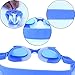 Kids Swim Goggles with Anti-fog, Waterproof & UV Protection Water Goggles, Clear PC Lens Swimming Goggle Perfect for Girls, Boys, Children, Teens from 3 to 10 Years