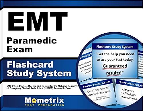 Emt Paramedic Exam Flashcard Study System Emt P Test - 