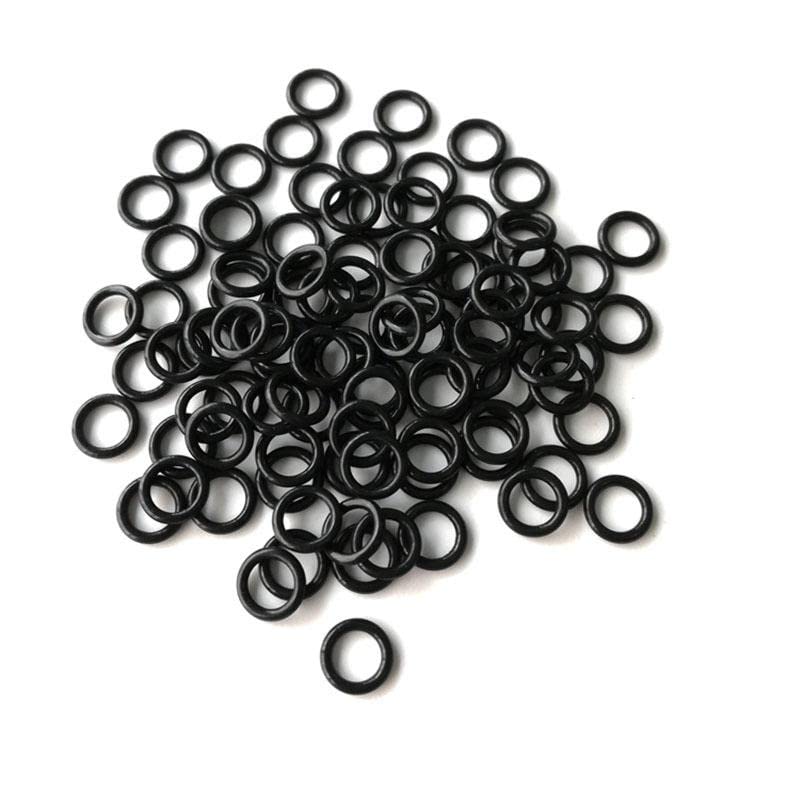 Boxonly Nitrile Rubber O-Rings 27mm OD 24mm ID 1.5mm Width Metric Sealing Washer Round O-Ring Gasket O Rings Seal Grommets, Pack of 50 — image 1
