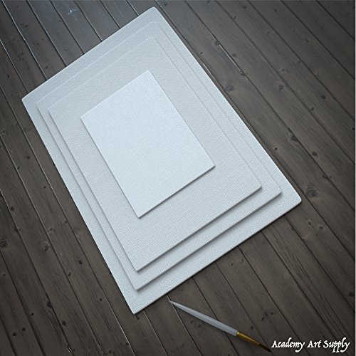 Academy Art Supply Canvases Panels 5 x7, 8 x 10, 9 x 12, 11 x 14 inch