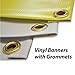 VictoryStore Yard Sign Outdoor Lawn Decorations: 3' x 6' Vinyl Banner Blank - 10 ounces Vinyl