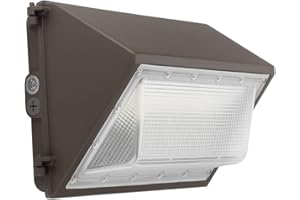 kadision LED Wall Pack with Dusk-to-Dawn Photocell, 60W Waterproof Outdoor Commercial Lighting Fixture, 150-200W HPS/MH Replacement, 5000K 7800lm 100-277V ETL/cETL Listed