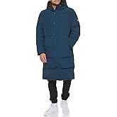 DKNY Arctic Cloth Hooded Extra Long Parka Jacket