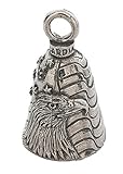 Bald Eagle Guardian Bell Motorcycle - Accessory for Harley HD Gremlin NEW Riding Bell Key Ring