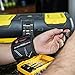 Smart Work Pro Tools Magnetic Wristband - Adjustable, Black, Heavy Duty With 10 Magnets - Great Gift for Father 's Day - Holds Screws, Nails, Small Tools for Carpenters/Mechanics/DIY Projects