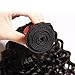 Donmily 8A Brazilian Curly Hair with Closure 3 Bundles Curly Hair Weft with Free Part Lace Closure 100% Unprocessed Virgin Human Hair Extensions Natural Color