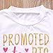 2018 Baby Girl Clothes Outfit Big Sister Letter Print T-Shirt Top Blouse Shirts (White02, 2-3 Years)