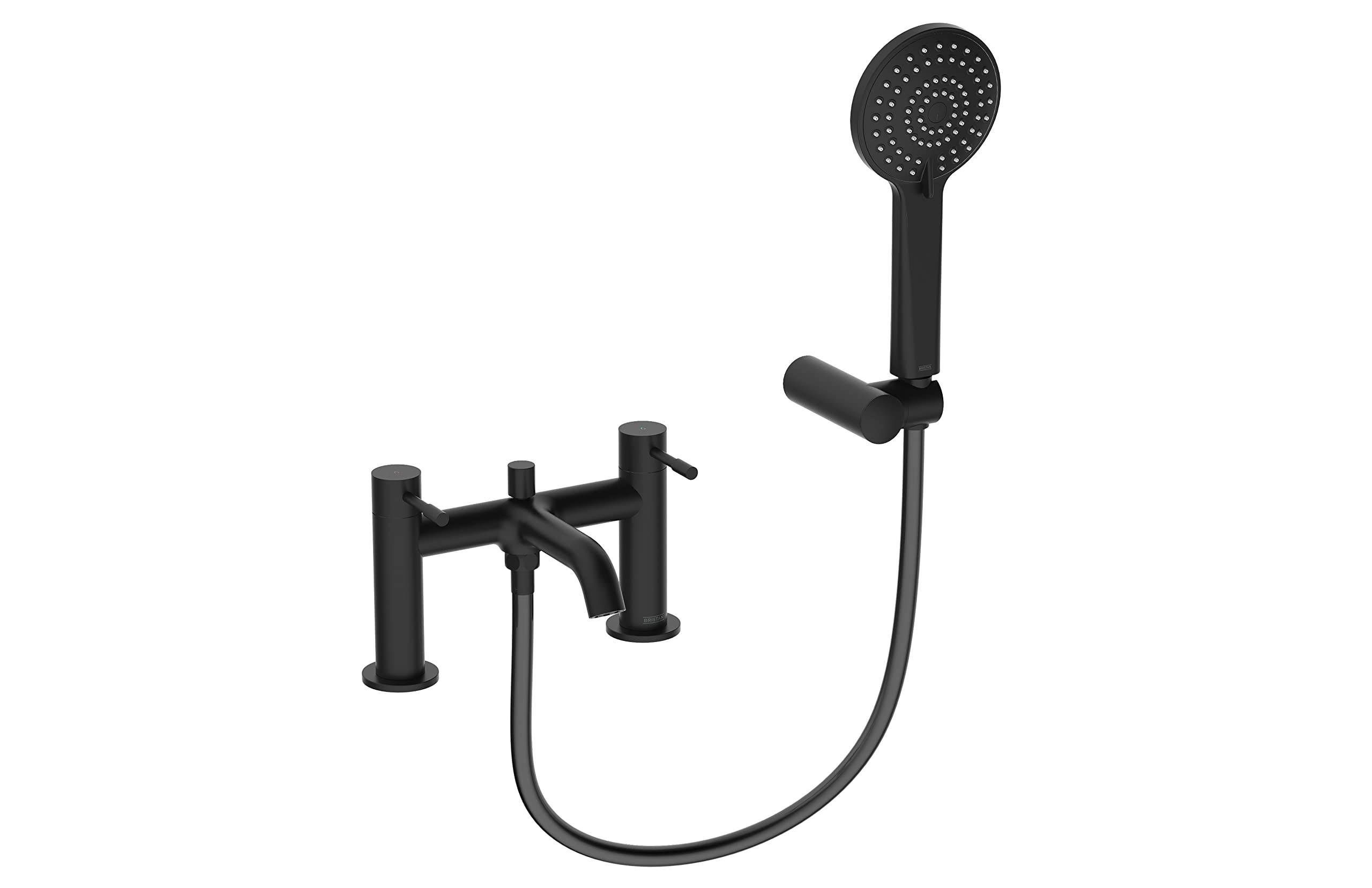 Bristan Mila Bath Shower Mixer Tap Black (MI BSM BLK)