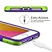 ELOVEN Case for iPhone 7 Plus Case Metal Ring Holder Kickstand Dual Layer Bumper Case Shock Absorption and Antiscratch Clear Back for Apple iPhone 7 Plus iPhone 8 Plus, iPhone 6 6s Plus, Purple