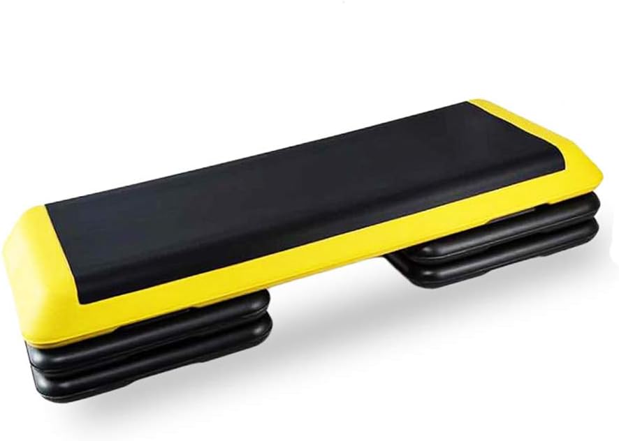 Aerobic Stepper Cardio Fitness Step Board Adjustable Height 3-Levels Home Yoga Gym Exercise Training Stepper Block Step Raise Platform