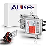Aukee 55w HID Xenon Conversion Kit with Super Canbus Digital Ballast No Error H8 H9 H11 5000K White