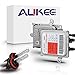 Aukee 55w HID Xenon Conversion Kit with Super Canbus Digital Ballast No Error H8 H9 H11 5000K White