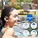 ZEUS Bluetooth Headphones Wireless - Mens Womens Running Headphones - Best Sports Wireless Earbuds Earphones - IPx7 Wireless in-Ear Headphones - Sport Bluetooth Headphones (up to 10 h) (Red)