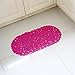 Artempo Non Slip Bath Mat Pink Bathtub Mat Baby Shower Mat for Kids, Children and Babies