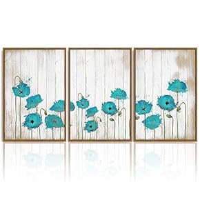 signwin 3 Piece Framed Canvas Wall Art Wild...